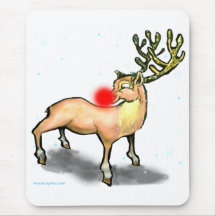 Reindeer Mouse Pad