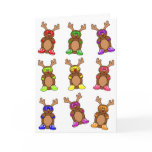 Reindeer posse cards