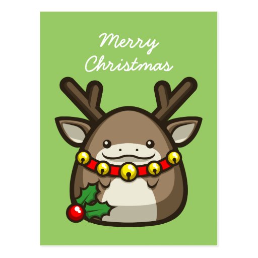 Reindeer Postcard