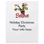 Reindeer Season's Christmas Greetings Flyer