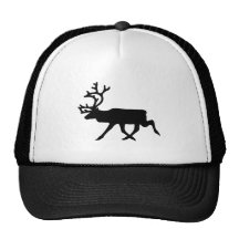 Reindeer Silhouette Hats
