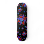 Reindeer Snowflake Blitzen Skateboard