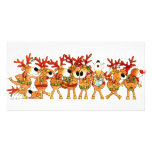 Reindeers Sing Photo Cards
