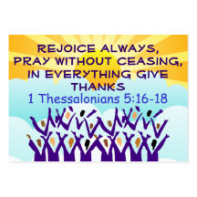 Rejoice card business card templates