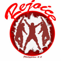 Rejoice - Philippians 4.4 Photo Cut Outs