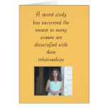 Relationship/Dating -A recent study has uncovered Greeting Card