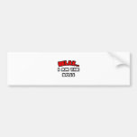 Relax ... I Am The Boss Bumper Sticker