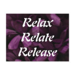 Relax, Relate, Release, postcards