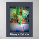 Relaxation in Cahuita Bordered Posters