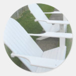 Relaxin' * Adirondack Chairs Stickers