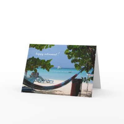 relaxin' retirement card by cardart