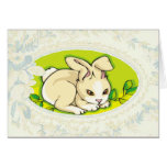 Relaxing Bunny Easter Card