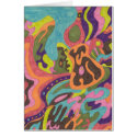 Release, abstract cards