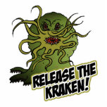 release the kraken photo sculptures