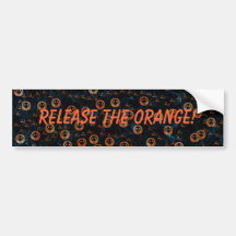 Release the Orange! Bumper Stickers