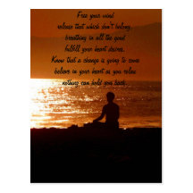 Releasing it/Thinking of You_ Postcard