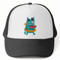 Relexed Summer Beach Monster hats