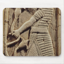 Relief depicting a warrior mousepad