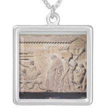 Relief depicting Dionysus at the home of Necklace