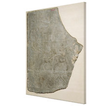Relief of the Assyrian army in battle and at Canvas Prints