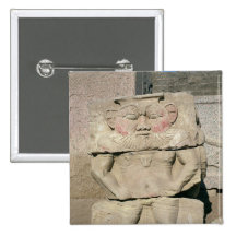 Relief of the Egyptian household god, Bes Pins
