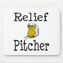 Relief Pitcher Mouse Mats