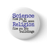 Religion and Science Pin