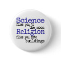 Religion and Science buttons