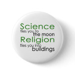 Religion and Science Pin