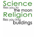 Religion and Science t-shirts
