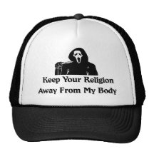 Religion Away From My Body Mesh Hat