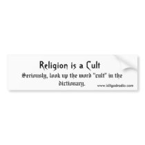 Religion is a Cult - Customised
