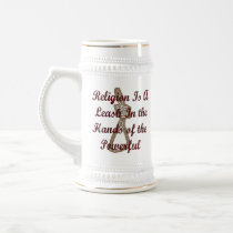 Religion Is A Leash Coffee Mugs