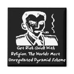 Religion Pyramid Scheme Refrigerator Magnets