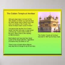 Religion, Sikhism, Golden Temple, Amritsar Posters