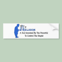 Religion Tool bumper stickers