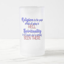Religion VS. Spirituality Coffee Mug