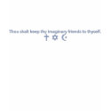 Religion's Imaginary Friends t-shirts