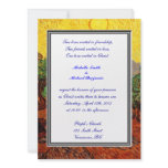 Religions wedding. Vincent van Gogh Olive Trees Custom Announcements