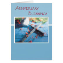 Religious Anniversary Blessings Greeting Cards