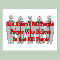 Religious Crazies postcards
