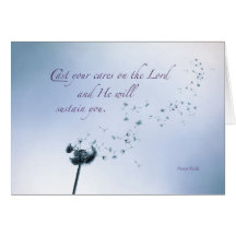 Religious Encouragement and Support, Dandelion Cards