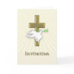 Religious event invitation card