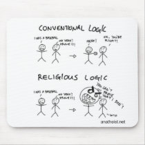 Religious Logic Mouse Mat