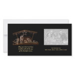 Religious Nativity Christmas Photo Card photo cards