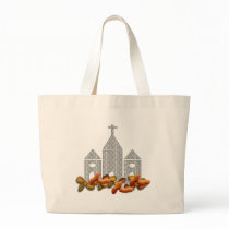 Religious Nuts Canvas Bags