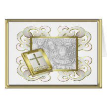 Religious Photo Frame Card