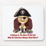 Religious Pirate Mouse Pads