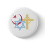 Religious Symbols Button