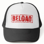 Reload! - Video Game Gamer Gaming Shoot Gun hats